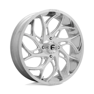 Fuel UTV – D204 RUNNER – Polished – 24″x7″ 13mm – Summer Wheels – D2042470A544